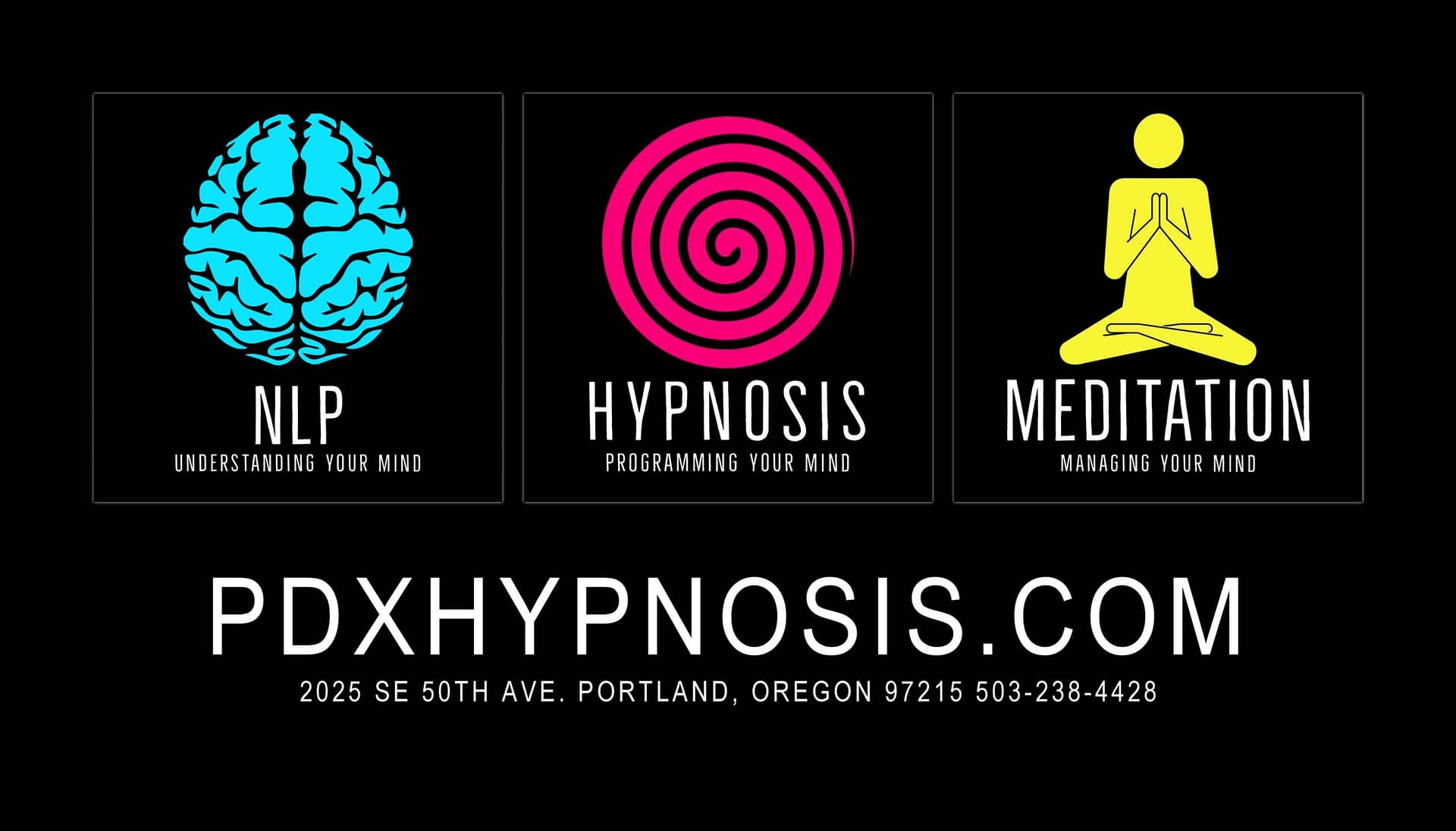 NLP, Hypnosis and Meditation with pdxhypnosis.com
